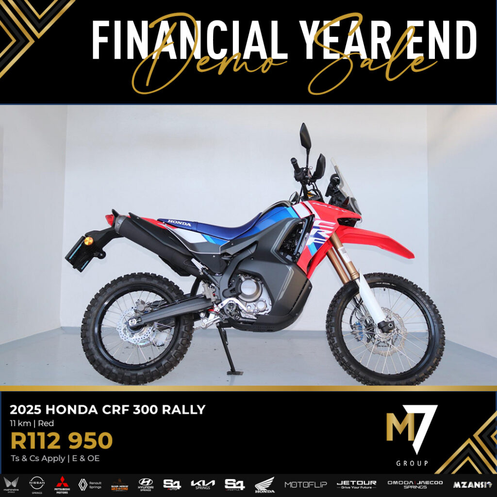 2025 Honda CRF 300 RALLY
