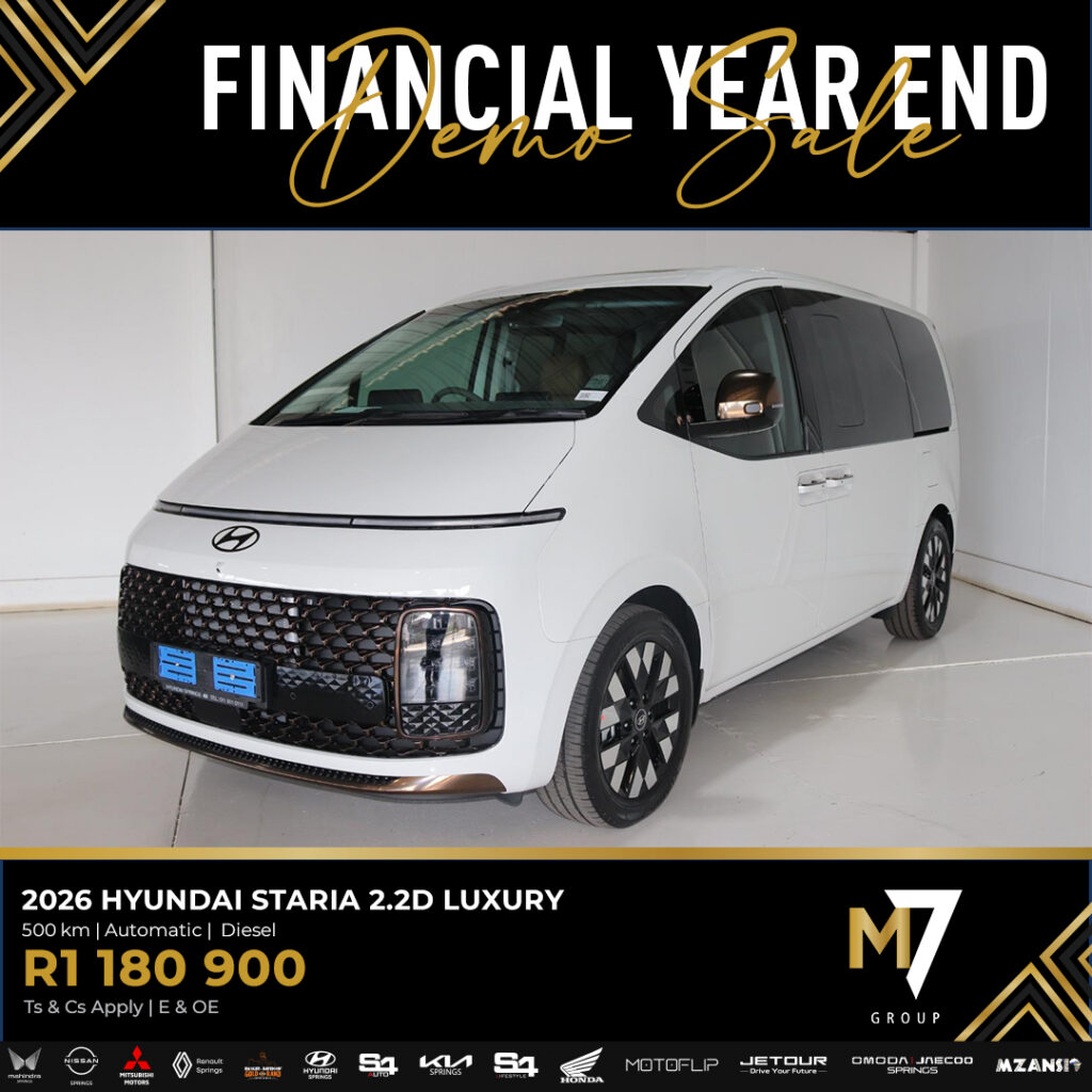 2026 Hyundai Staria white