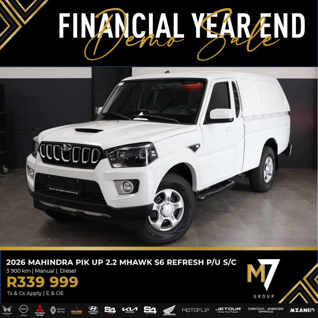 2026 Mahindra Pik Up 2.2 mHAWK S6 REFRESH P_U S_C